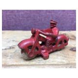 Antique HUBLEY Cast Iron Motorcycle