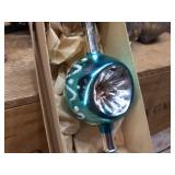 Vintage Christmas - Ornaments - Music Box - Atlantic Pottery Ivy Sleigh