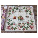 (6) Wonderful Old - Victorian VALENTINE Cards