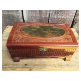(3) Vintage Wooden Keepsake Boxes - Including Lane