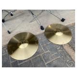 Ludwig Back Beat Complete-ish Drum Set - Metallic Silver Sparkle