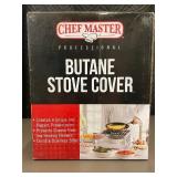 Chef Master Professional Butane Stove Cover - Stainless Steel