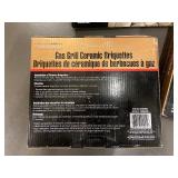 Premium Gas Grill Ceramic Briquettes 3-Pack (50 Briquettes per Box)