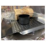 Premium Non-Stick Self-Basting Vertical Roaster - Anti-Adhesif / Rotissoire auto arrosage (3-Pack)