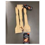 Backyard Grill Natural Wood Scraper (Lot of 3)