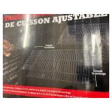 Backyard Grill Large Adjustable Cooking Grid - Universal Fit, 24.25 in W x 16 in D