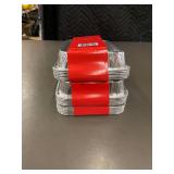 Small Aluminum Grilling Trays - 3-Pack, 8 1/2 x 6 in, 6 Trays per Pack