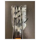 Mr Bar-B-Q 3-Piece Stainless Steel BBQ Tool Set