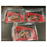 Stainless Steel Barbecue Toppers (Lot of 3)