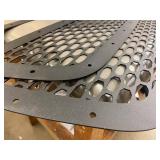 BOLC-1300 Front Grille Mesh - Hex Honeycomb, Steel, Matte Gray