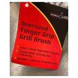 Mr. Bar-B-Q Oversized Finger Grip Grill Brush