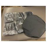 Mr. BBQ Round Tabletop Fire Pit Cover (Fabric) - 50 PCS