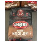 Kingsford Mesquite Match Light 8 lb Charcoal Briquets (Lot of 3)