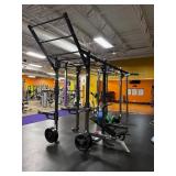 Multi Station Weight Training Work Out Rack