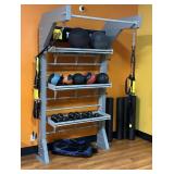 TRX Studio Line Suspension Bay and Storage Rack