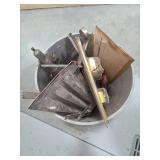 Bucket of random hand tools