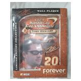 Tony Stewart Plaque