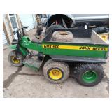 John Deere AMT-600 wheeler with dump bed