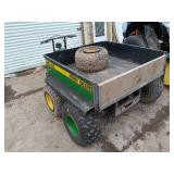 John Deere AMT-600 wheeler with dump bed