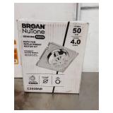 New Broan NuTone bath fan motor and 20x25 air return grille In white