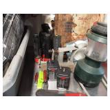 Assortment of cooking and camping supplies