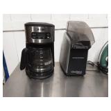 Coffee Pot, Popcorn Maker, Iron, and Wonder Lint