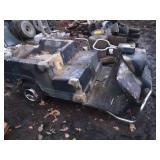 Harley Davidson 3 wheel gas powered golf cart