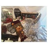 Large lot of Christmas decor