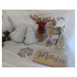 Christmas tree and decor