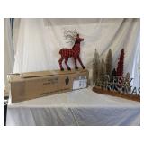 Christmas tree and decor