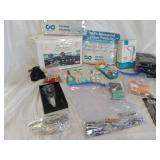 Assorted pillow cases & medical supplies