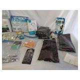 Assorted pillow cases & medical supplies