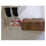 Cleaner & disinfectant sprays