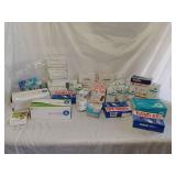 Assorted lot of bandages