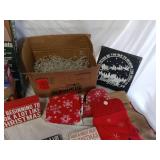 Ribbon & Christmas decor