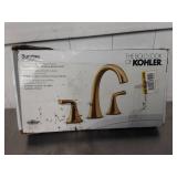 New Kohler Sundae faucet. Brushed modern brass