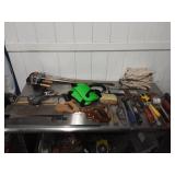 Assortment of hand tools