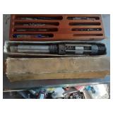 Vintage Chadwick & Trefethen adjustable reamer set in wooden case