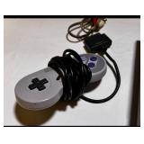 Super Nintendo and controllers
