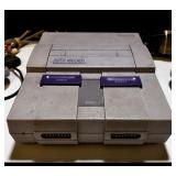 Super Nintendo and controllers