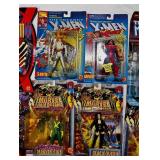 Vintage 90’s toy biz marvel X-Men action figures in original packaging