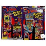X-Men pocket comics play sets in original packaging