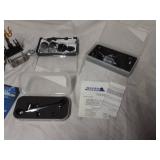 3 like new airbrushes with cases
