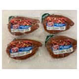 E. 4x 12oz Hillshire Farm Beef Smoked Sausage