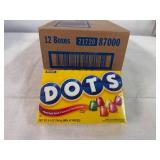 SSS. 12 Boxes Dots Candy