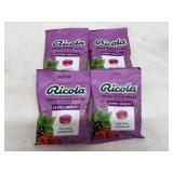 4x 19 Wrapped Drops Ricola Throat Balm-Berry Medley