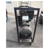 TMG Industrial Gasoline Stationary Air Compressor on Cart