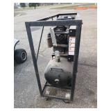 TMG Industrial Gasoline Stationary Air Compressor on Cart