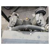 TMG Industrial Gasoline Stationary Air Compressor on Cart