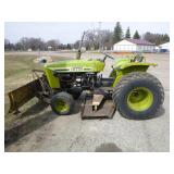 Yanmar Tractor with Deck and Plow